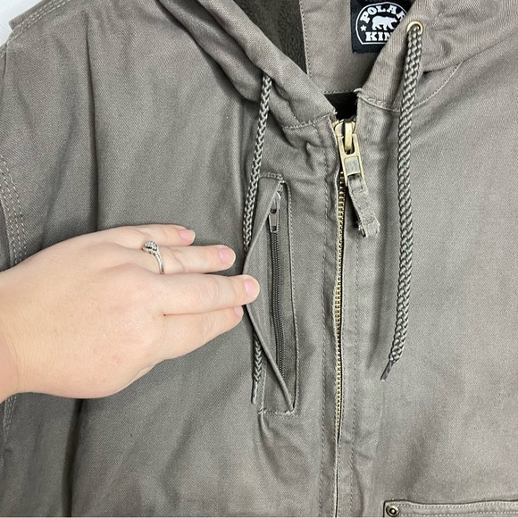 Polar King insulated canvas coat size XLR - Picture 4 of 5